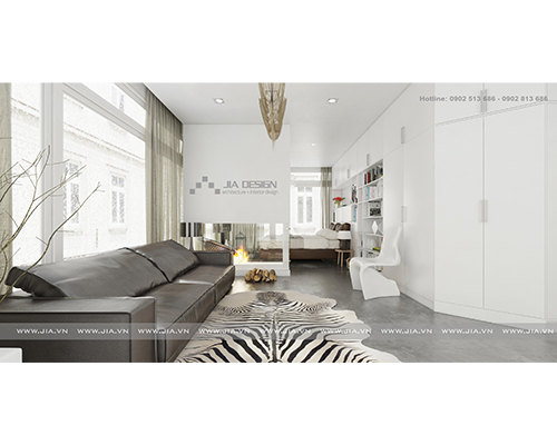 High-end apartment interior design