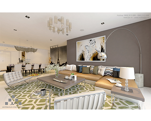 Ciputra residential building interior design