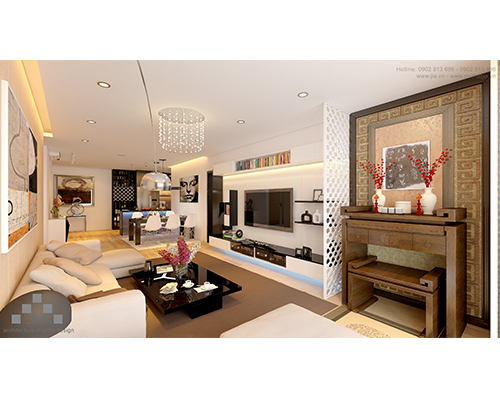 Munberry residential building interior design