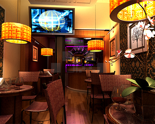 Coffee shop interior design