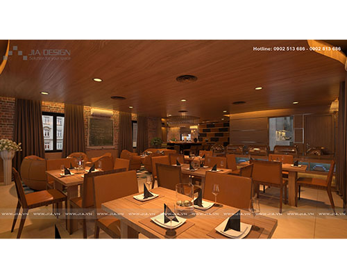 Restaurant interior design