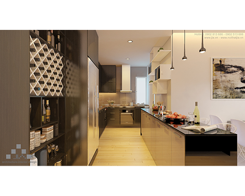 Munberry residential building interior design