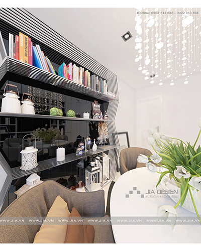 High-end apartment interior design