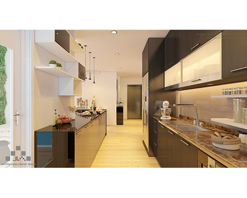 Munberry residential building interior design