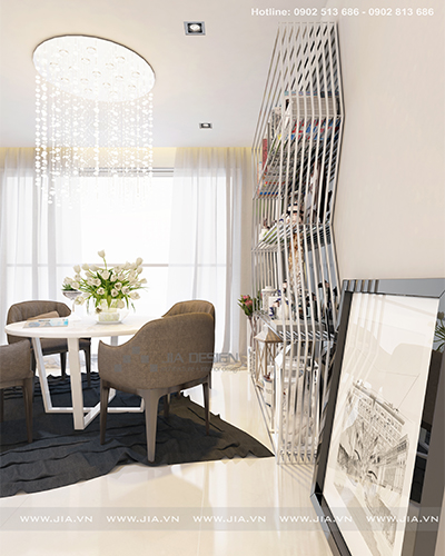 High-end apartment interior design