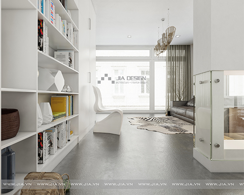 High-end apartment interior design