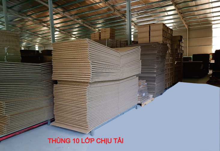 10-layers heavy load carton box