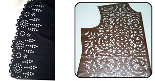 Fabric binding cutting