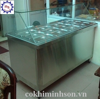 Hot food warming cabinet