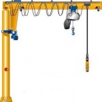Rotating crane