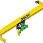 Single girder crane