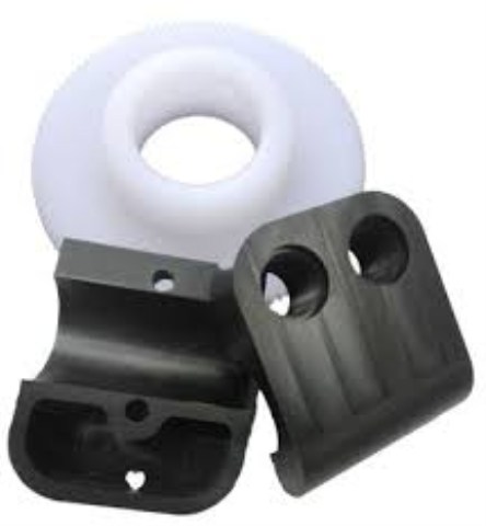 Rubber and plastic casting