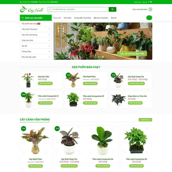 Tailored website design