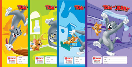 Tom & Jerry school notebook