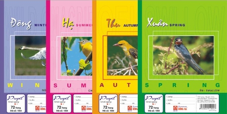 Four seasons notebook