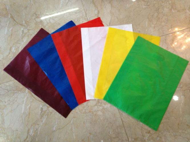 Colored Plastic Bag