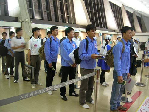 Labor export to Taiwan