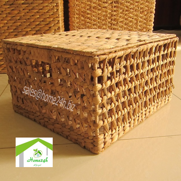Karo-Woven Water Hyacinth Box