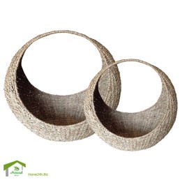 Natural Seagrass Tray With Large Handle
