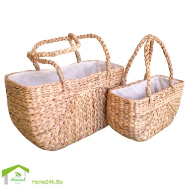 Rice Nut – Woven Water Hyacinth Summer Handbag