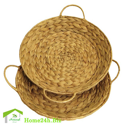 Water Hyacinth Tray with Ear handles