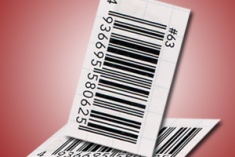 Barcode decal