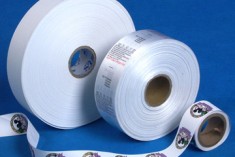 Satin label