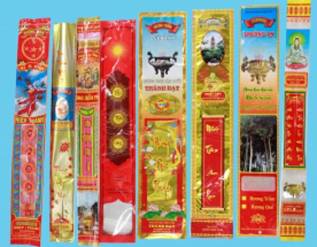 Printing incense bag