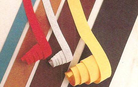 Colorful woven elastic