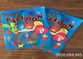 Multi-colored plastic complex bag
