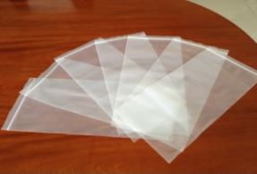 Clear plastic bag