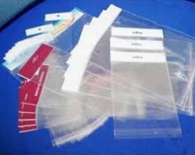 Clear plastic bag