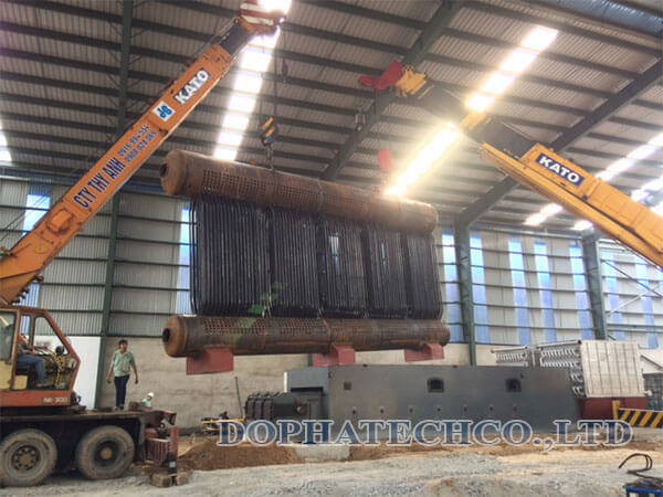 Chain grate boiler