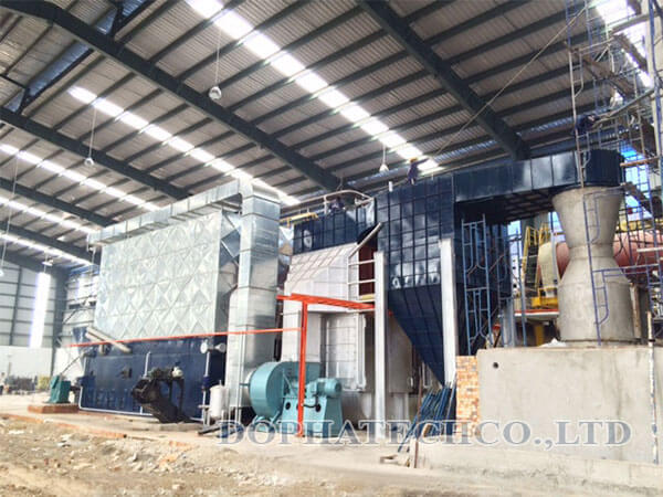 Chain grate boiler