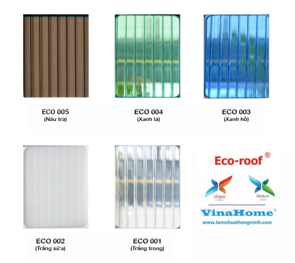 Polycarbonate roofing sheet
