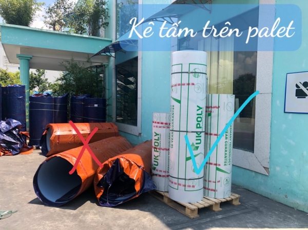 Polycarbonate roofing sheet