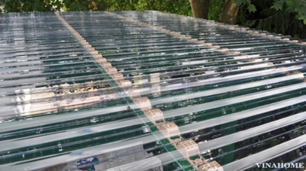 VinLight poly corrugated roofing sheet