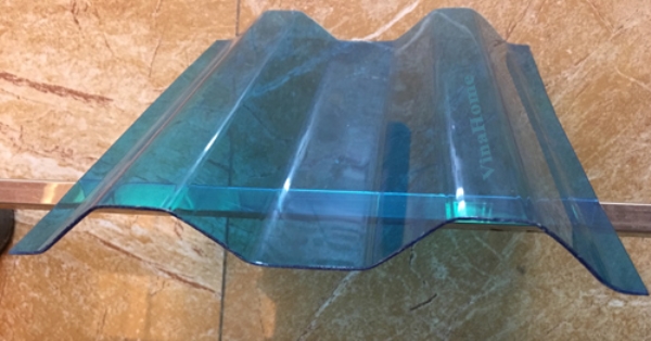 VinLight poly corrugated roofing sheet