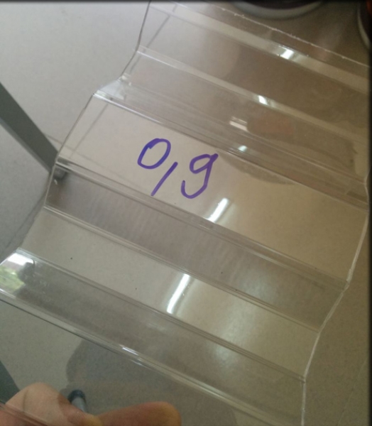 VinLight poly corrugated roofing sheet