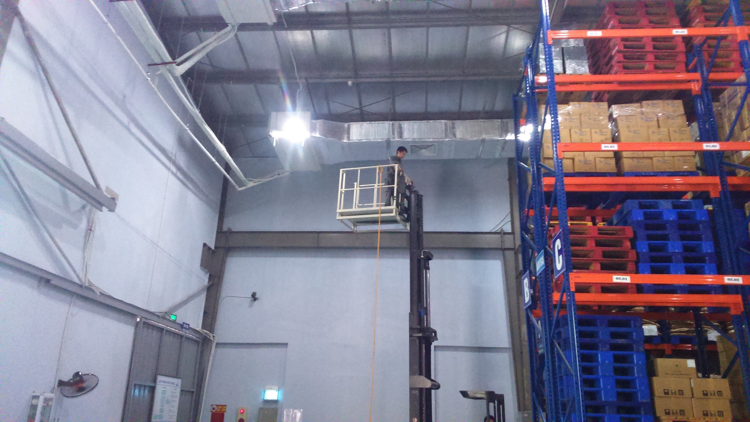 Workshop ventilation maintenance