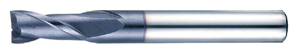 2-blade alloy milling cutter