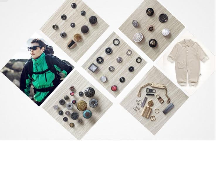 Metal buttons