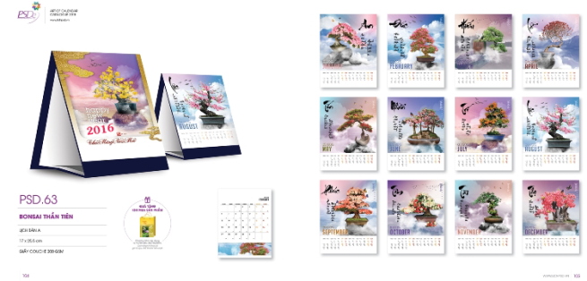 calendar printing