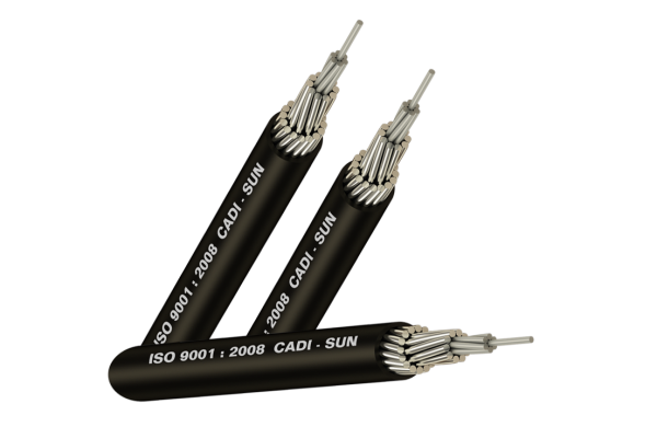 Steel core aluminum cable