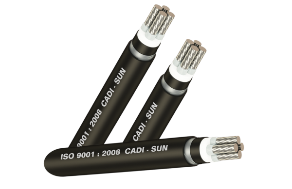 4-core aluminium bundled cable