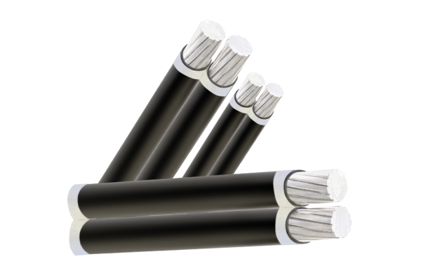 ABC aluminum and steel cable