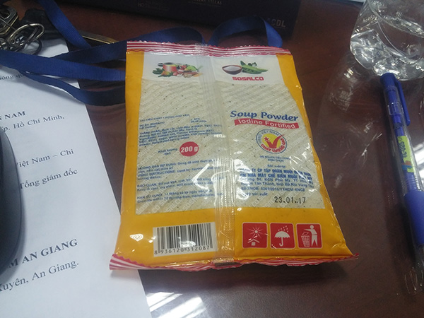 Iodine soup powder