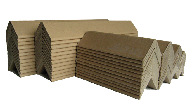 Cardboard edge protectors, angle boards
