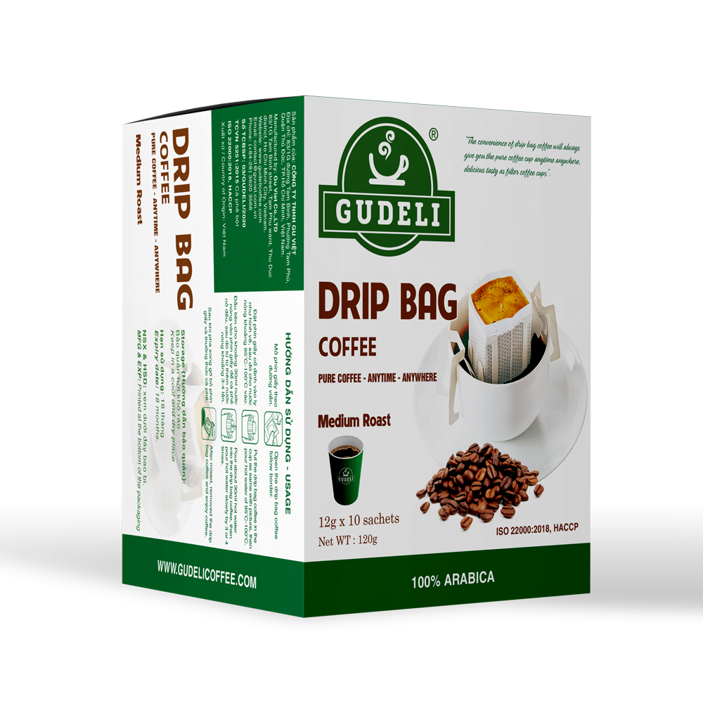 Arabica drip bag coffee