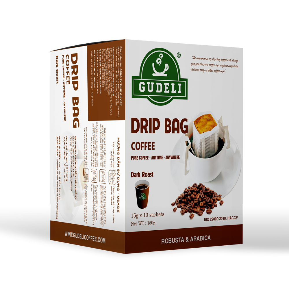 Drip bag coffee blend